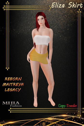 [MHIA] Eliza Skirt Yellow