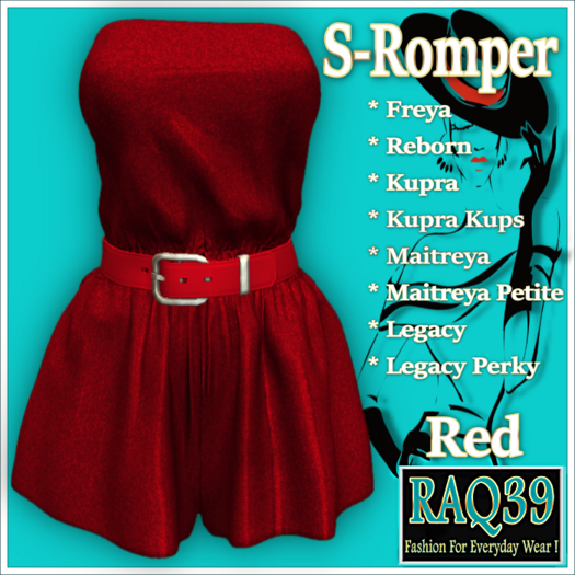 [R39] S-Romper-Red