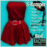 [R39] S-Romper-Red
