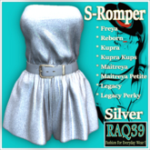 [R39] S-Romper-Silver