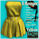 [R39] S-Romper-Yellow
