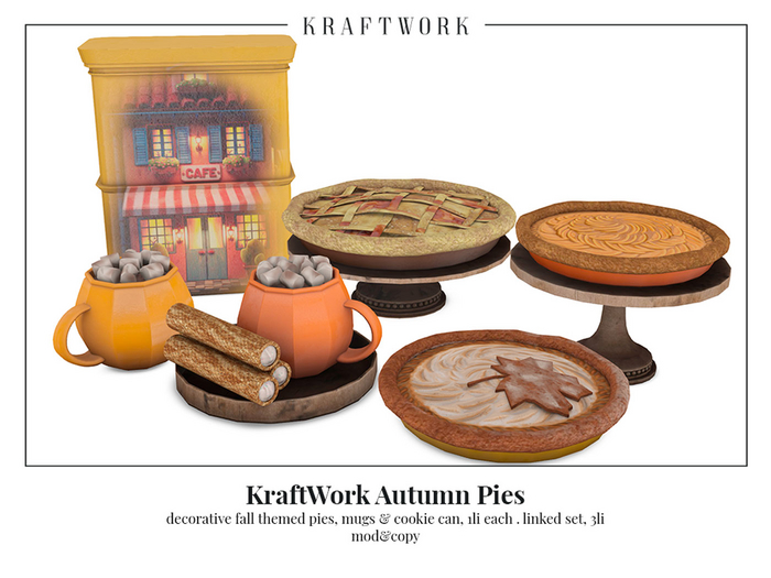KraftWork Autumn Pies (Add Me)