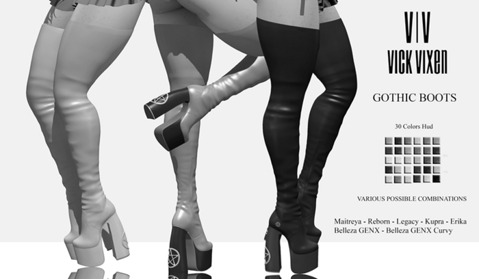 [VIV] GOTHIC BOOTS DEMO