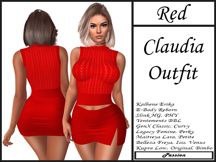 Passion-Claudia-Outfit-Red