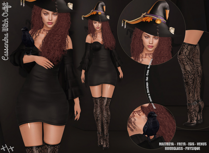 [hh] Cassandra Witch Outfit