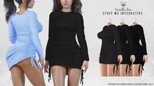 *Vanilla Bae* Zarina Dress - Black 3 Pack - Strip Me Interactive - Maitreya / Legacy / Ebody Reborn