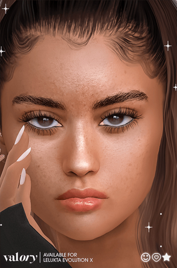 Second Life Marketplace - VALORY - Zaya Skin [EvoX] - Icy