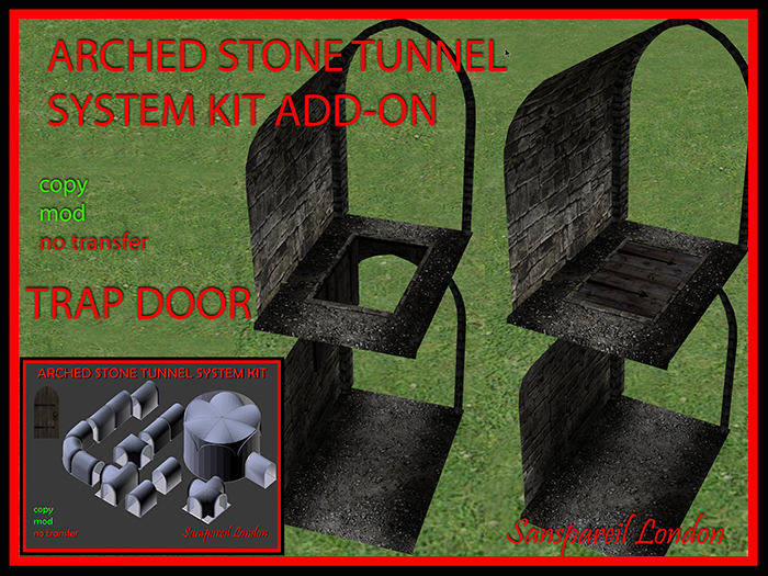 Trap Door Add-On for Tunnel & Dungeon Kit MP Boxed
