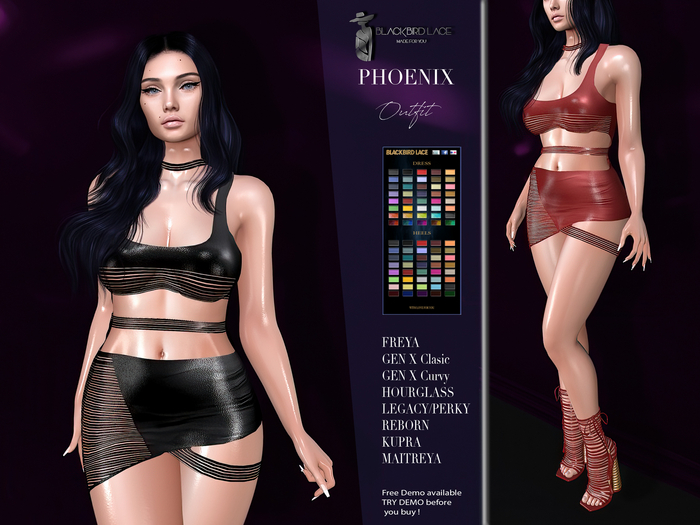 Promo >>50 off Phoenix Outfit By BlackbirdLace