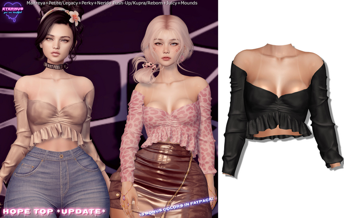[Eternus] Hope Top (Black)