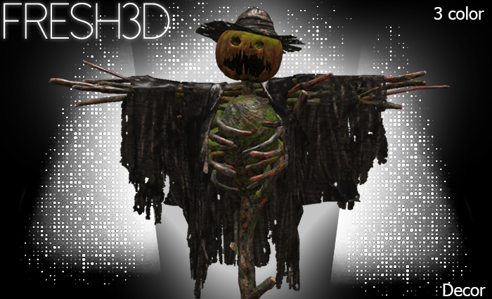 FRESH3D Mr Scarecrow
