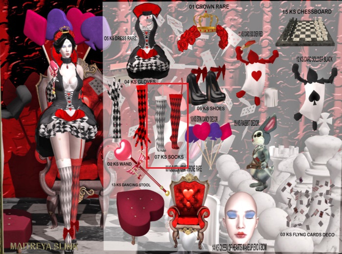 08 KS QUEEN HERAT THRONE  RARE