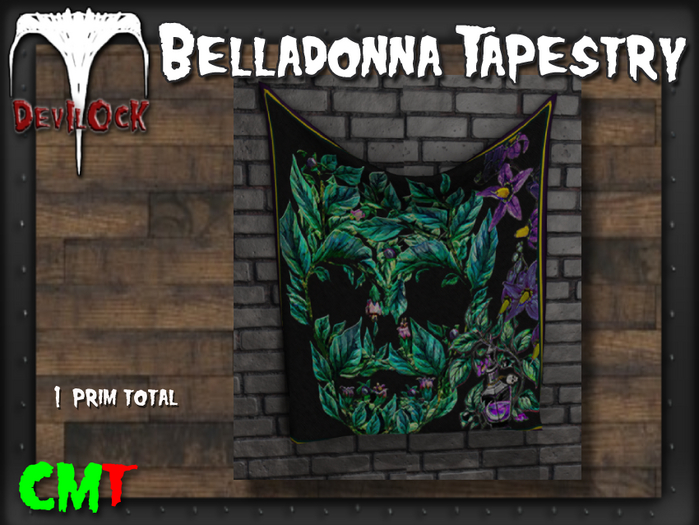 DEVILOCK - Belladonna Tapestry (ADD TO UNPACK)