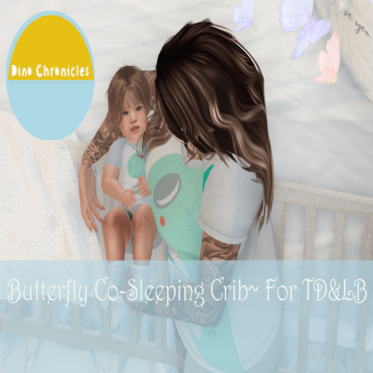 {DC} Lulla&TD Butterfly Crib