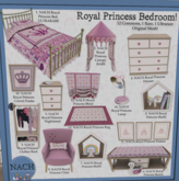 5. NACH Royal Princess Nightstand