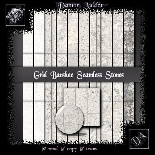 NuTec: Grid Banshee Seamless Texture Set