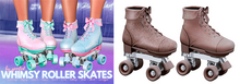 Spoiled - Whimsy Roller Skates Brown
