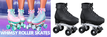 Spoiled - Whimsy Roller Skates Dark Grey
