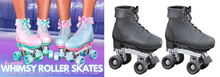Spoiled - Whimsy Roller Skates Grey