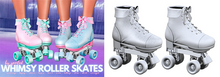 Spoiled - Whimsy Roller Skates Light Grey