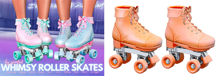 Spoiled - Whimsy Roller Skates Orange