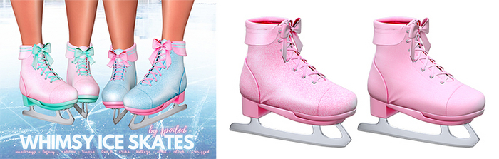 Spoiled - Whimsy Ice Skates Bubble Gum