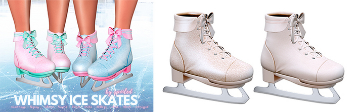 Spoiled - Whimsy Ice Skates Light Nude