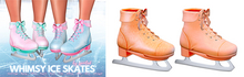 Spoiled - Whimsy Ice Skates Orange