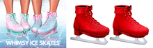 Spoiled - Whimsy Ice Skates Red