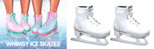 Spoiled - Whimsy Ice Skates White