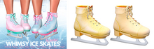 Spoiled - Whimsy Ice Skates Yellow