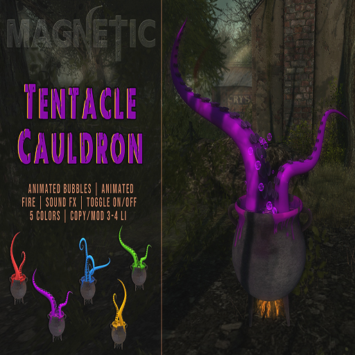 Magnetic - Tentacle Cauldron 