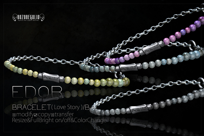 ROZOREGALIA_EDOR*BRACELET(Love Story)/B