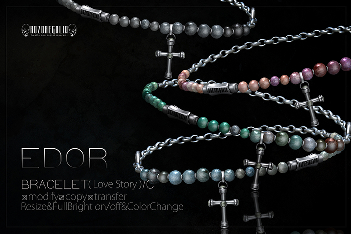 ROZOREGALIA_EDOR*BRACELET(Love Story)/C