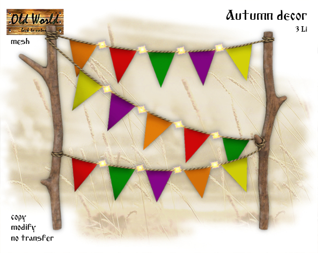 Autumn decorations - Old World