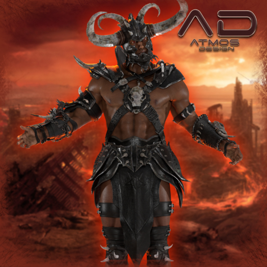 02 [AD] - Infernal Waror - SKIRT - Brown - RARE