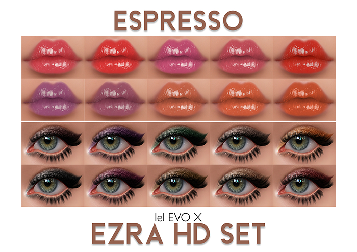.espresso. Ezra HD Set FATPACK Lelutka EvoX