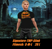 Jack-O-Lantern-Mesh Mens Shirt