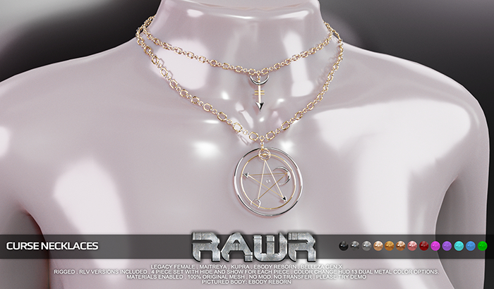 RAWR! Curse Necklaces DEMO (add me)