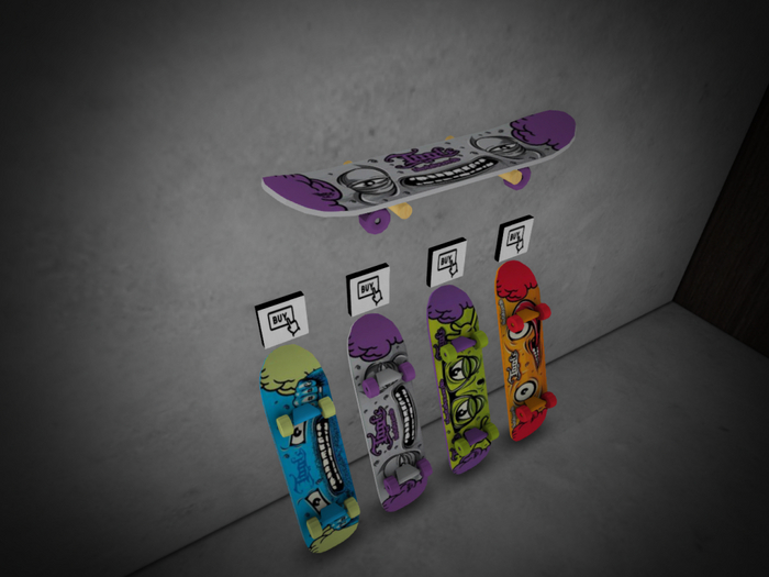 [Andor Design] Skateboard (white)