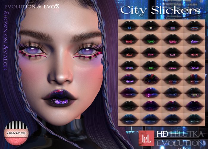 ~Shiny Stuffs~ Lelutka City Slickers HD Appliers