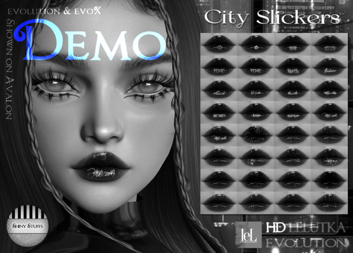 ~Shiny Stuffs~ DEMO Lelutka City Slickers HD Appliers