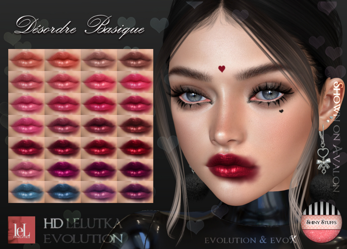 ~Shiny Stuffs~ Lelutka Desordre Basique HD