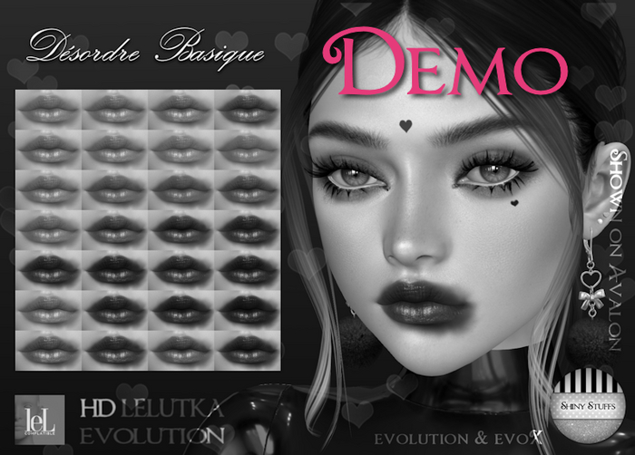 ~Shiny Stuffs~ DEMO Lelutka Desordre Basique HD 
