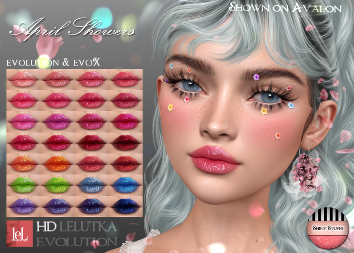 ~Shiny Stuffs~ Lelutka HD April Showers Appliers
