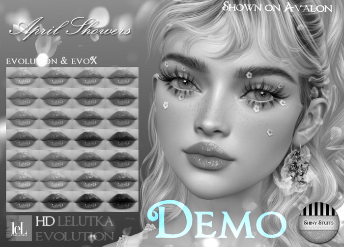 ~Shiny Stuffs~ DEMO Lelutka HD April Showers 