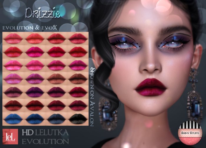 ~Shiny Stuffs~ Lelutka HD Drizzie Appliers 