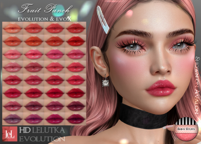 ~Shiny Stuffs~ Lelutka HD Fruit Punch Appliers