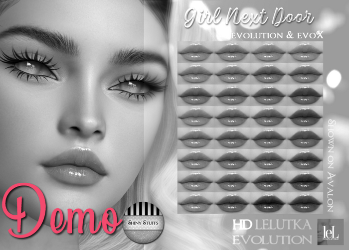 ~Shiny Stuffs~ DEMO Lelutka HD Girl Next Door 