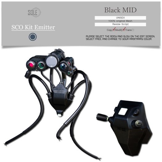 :::SOLE::: SCO Kit Emitter (Black MID)
